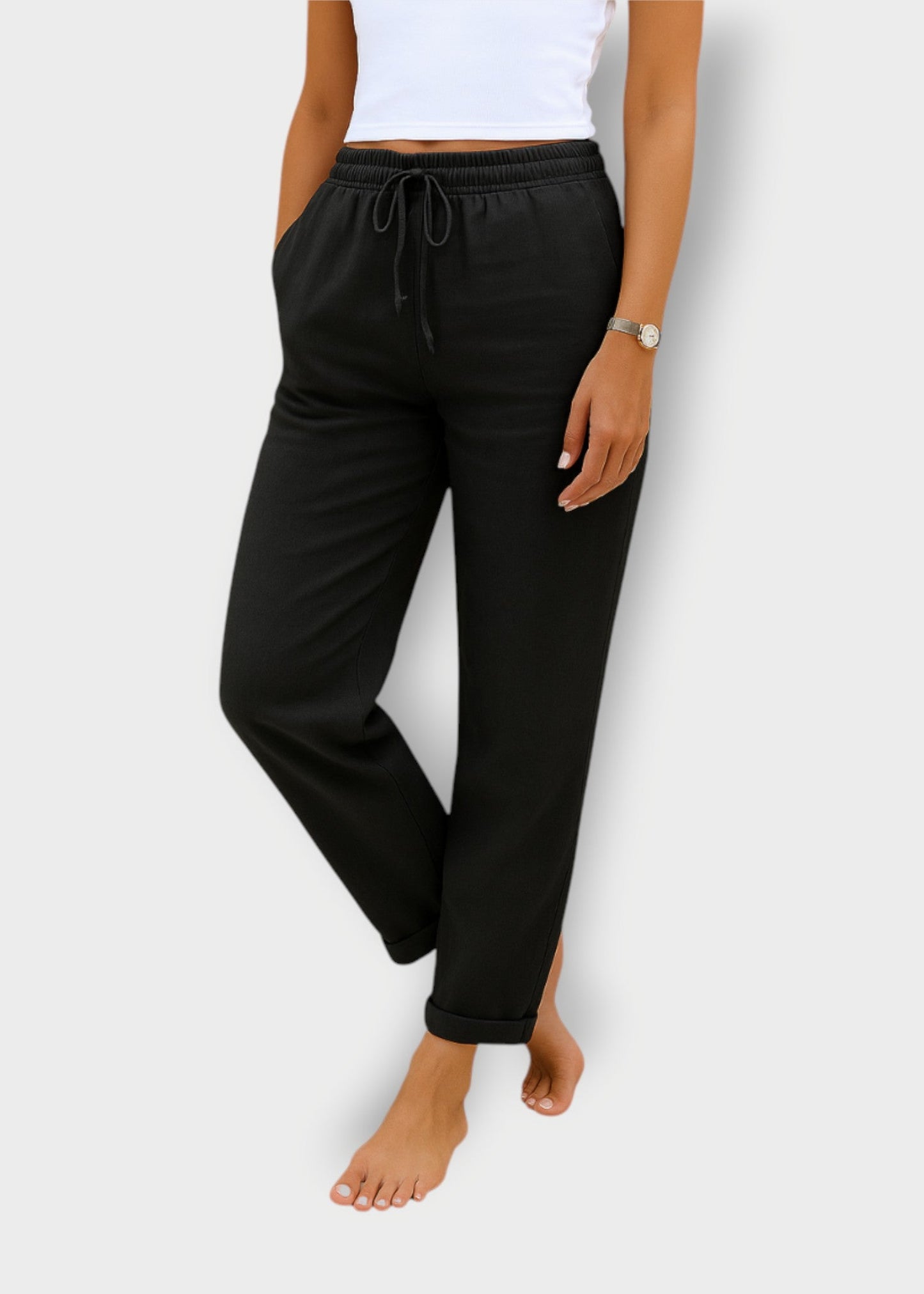 Sienna – Ελαφριά Κωτόνινα Παντελόνια Joggers για Άνεση Καθημερινά