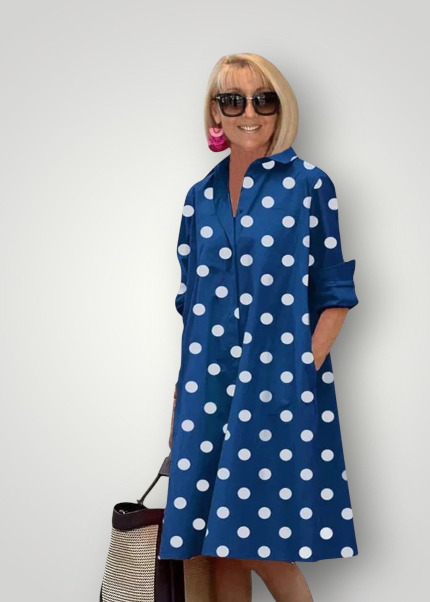 Cathy – Εκτυπωμένο Midi Φόρεμα