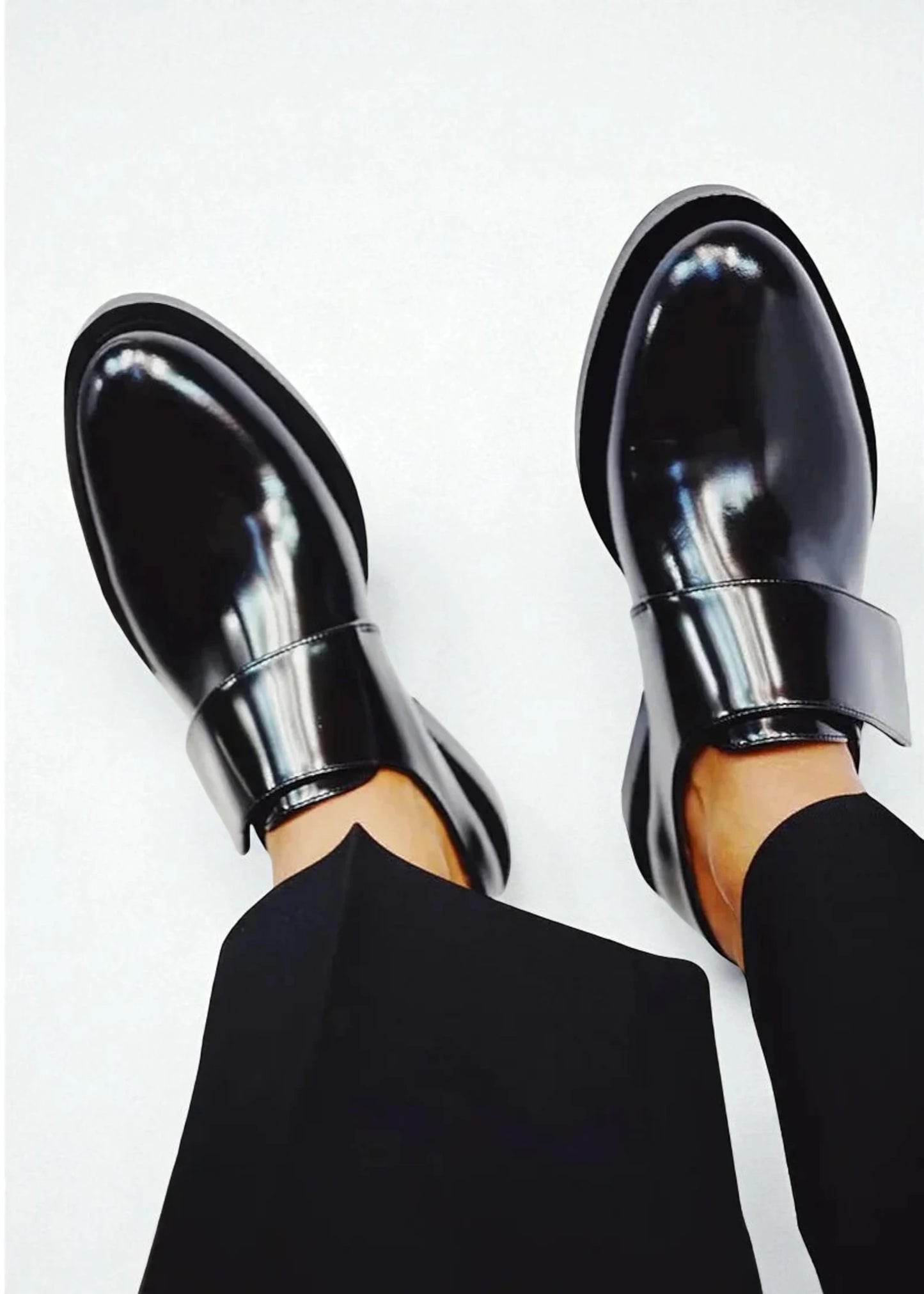 Αριάδνη | Κομψά μοκασίνια με φαρδιά φάσα