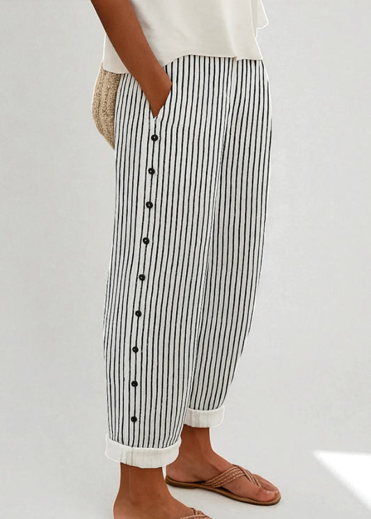 Isla – Παντελόνι με Ριγέ Σχέδιο