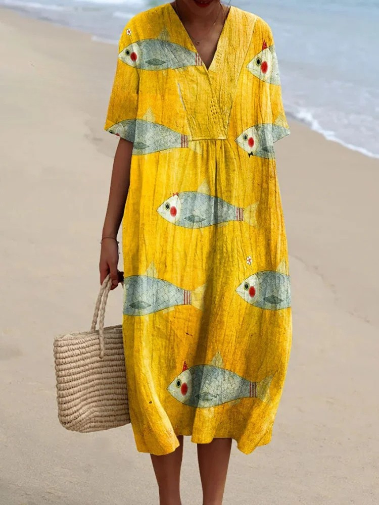 Τέχνη | Βαμβακερό Φόρεμα