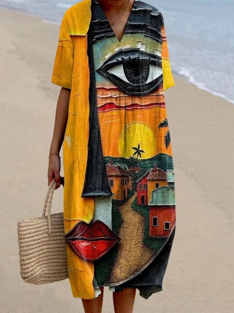 Άννα | Φόρεμα από Βαμβάκι