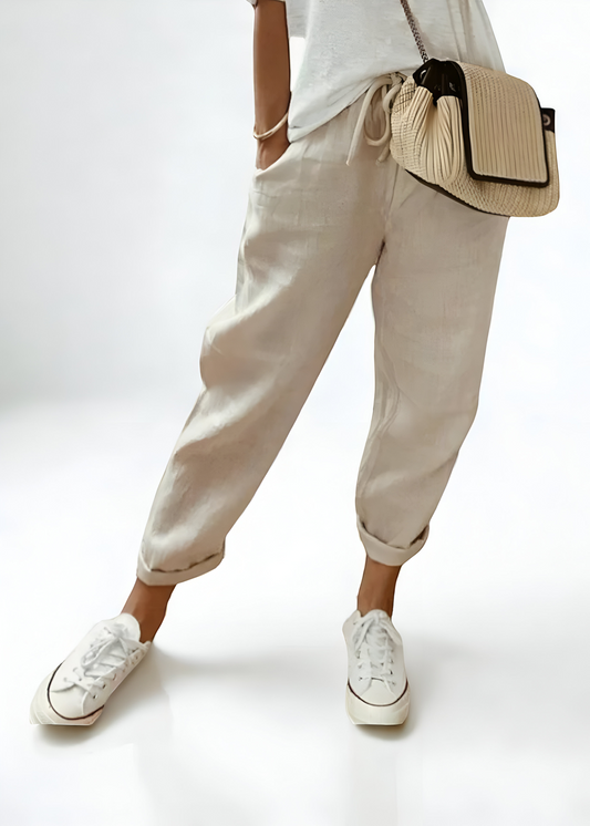 Καλοκαιρινό Παντελόνι Mara – Ελαφρότητα Συναντά την Καθημερινή Πρακτικότητα