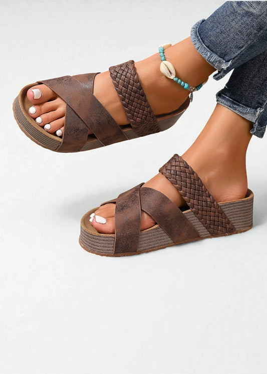 Ροσέτα - Δερμάτινα Ορθοπεδικά Σανδάλια