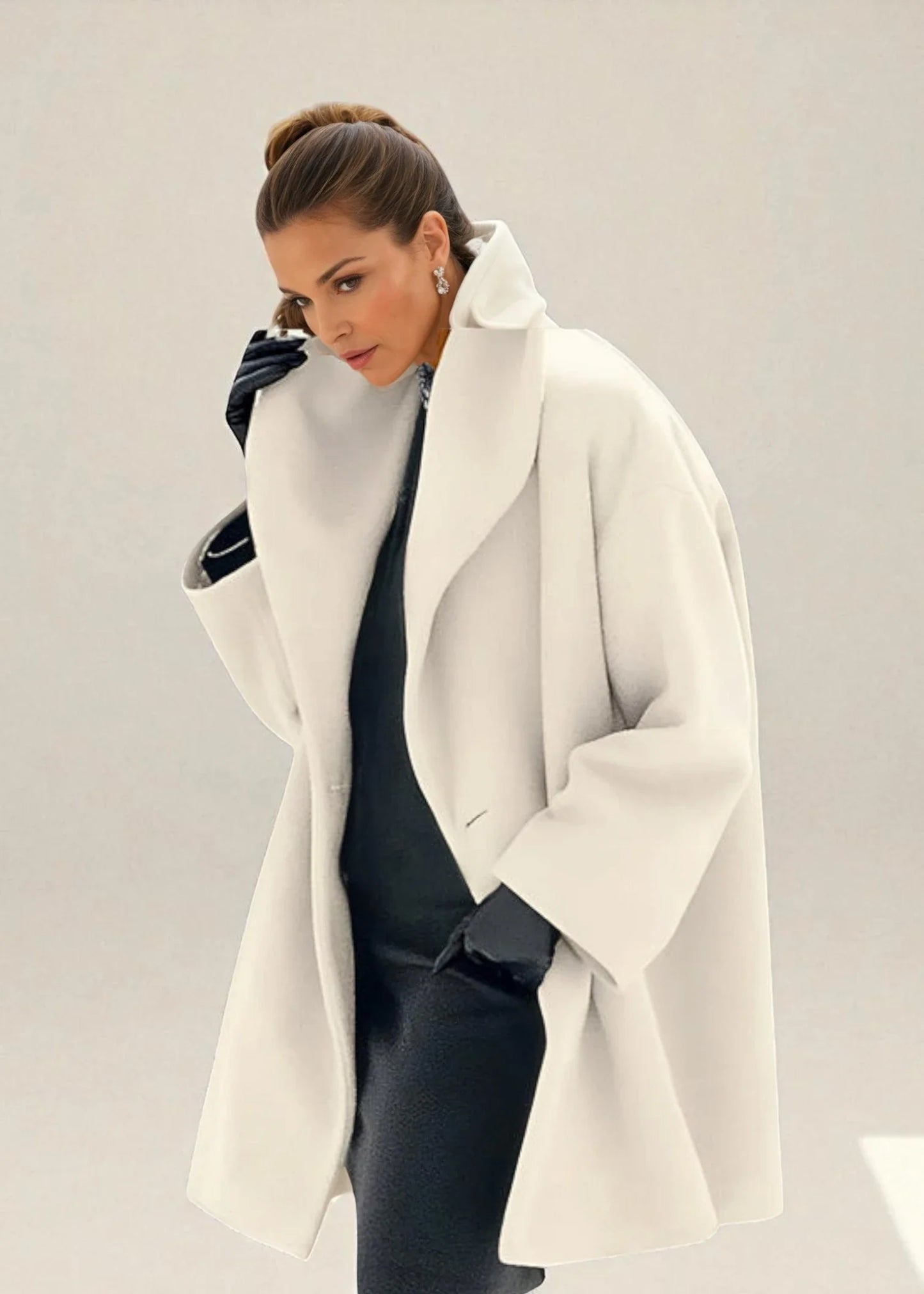 Έμμα - Premium Αδιάβροχο Μπουφάν από Μαλλί