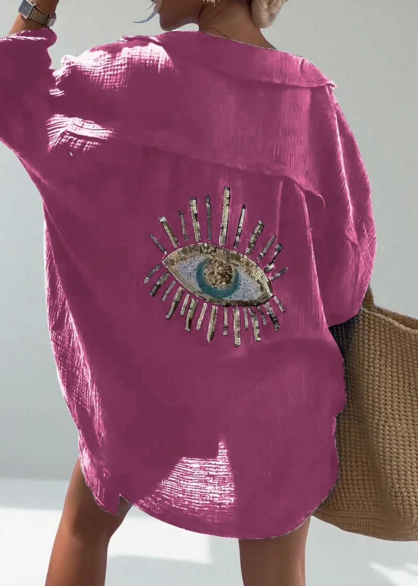 Mira – Κομψή Μακριά Μπλούζα