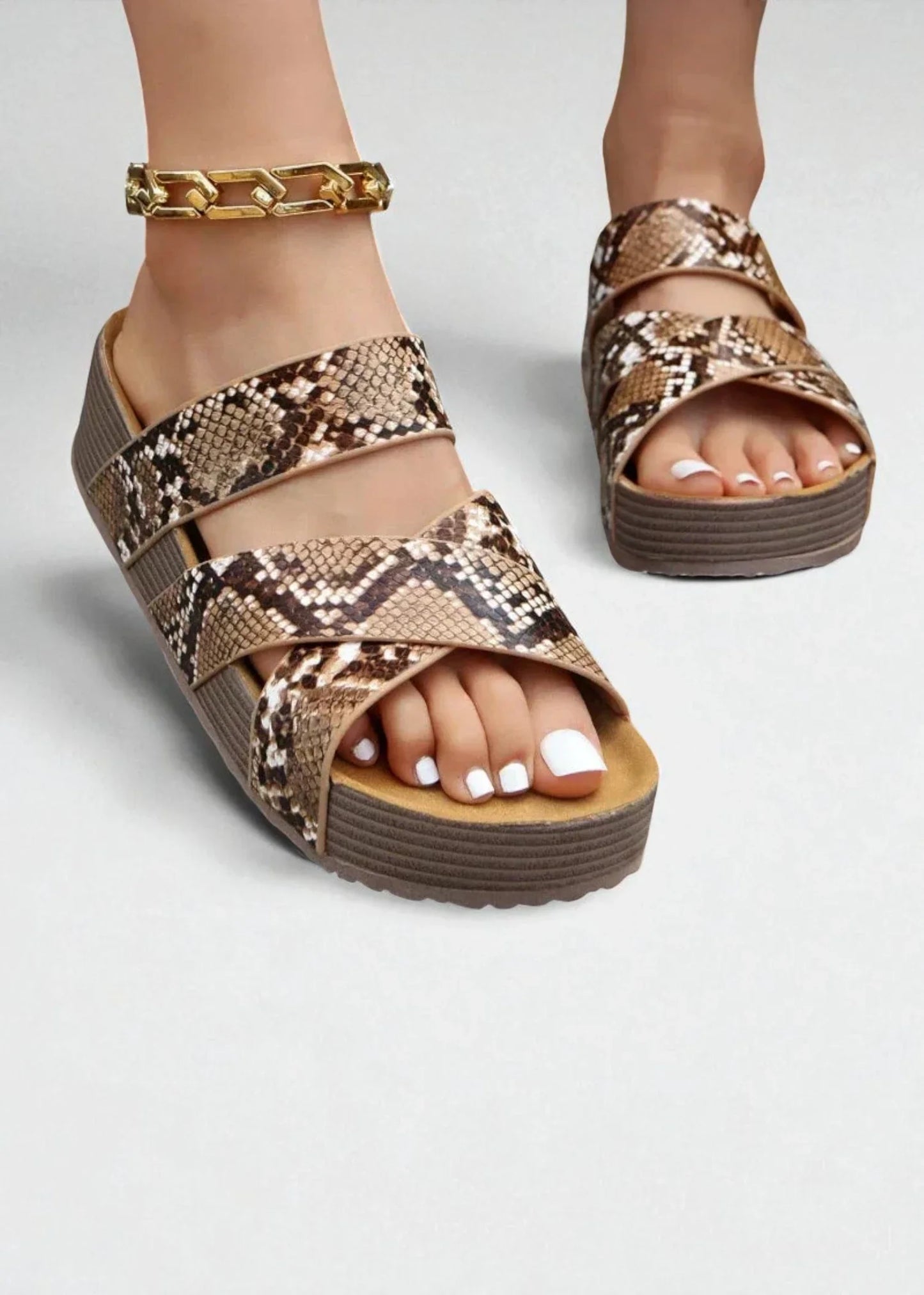 Ροσέτα - Δερμάτινα Ορθοπεδικά Σανδάλια