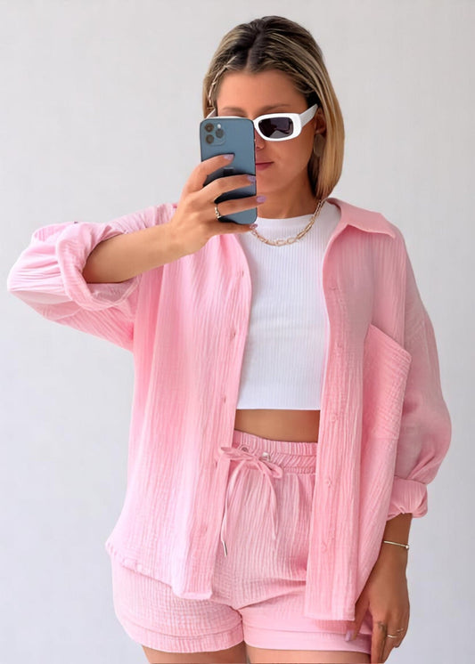 Νόρα – Σετ Μουσλίνας 2 τεμαχίων