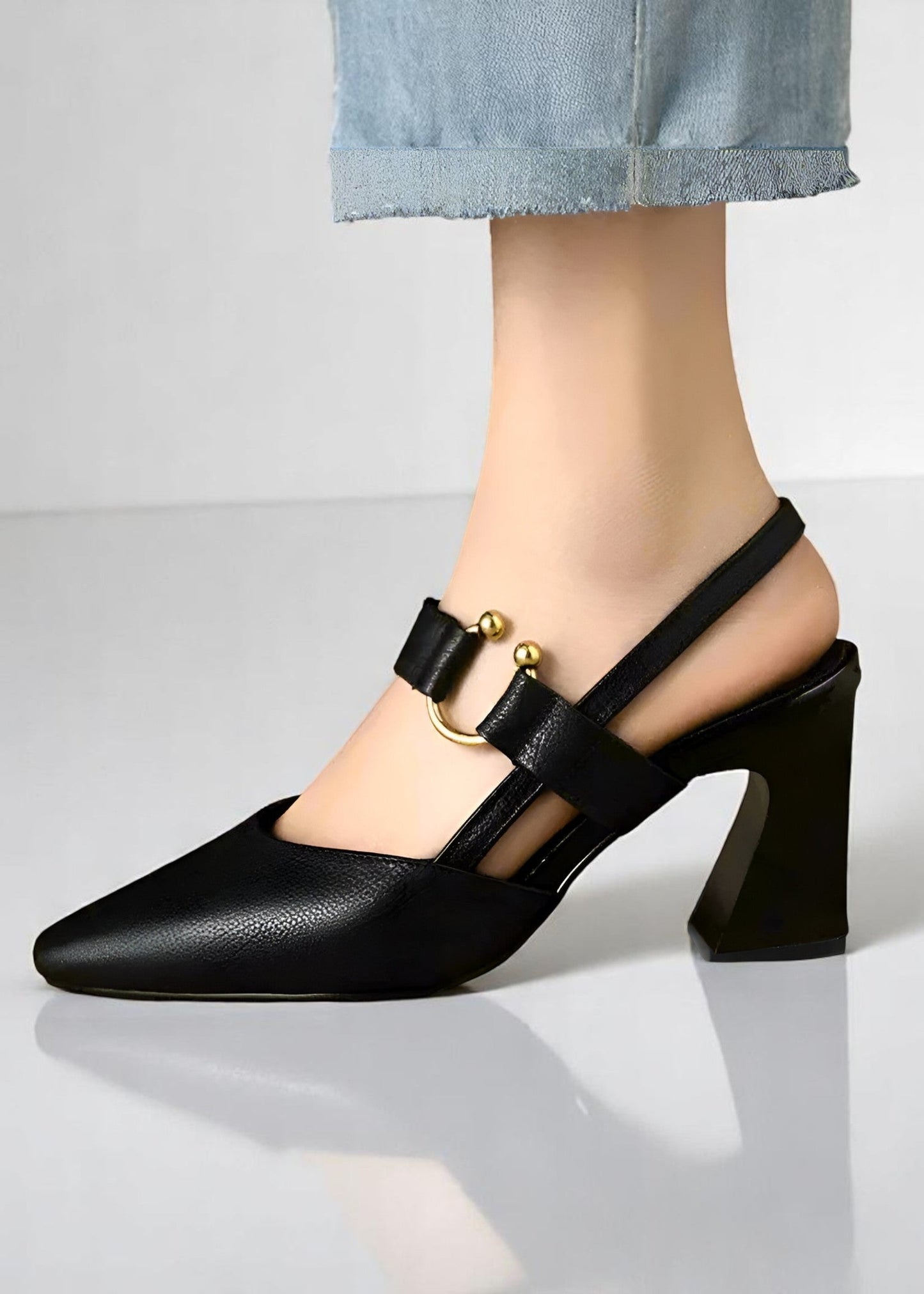 Clara Slingback Heels – Κομψά & Διαχρονικά