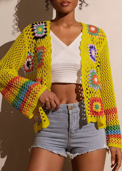 Isla – Πολύχρωμο Πλεκτό Καρντάν