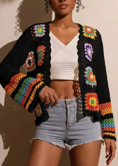 Isla – Πολύχρωμο Πλεκτό Καρντάν